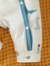 Baby Animal Print Jumpsuit Set 4PCS