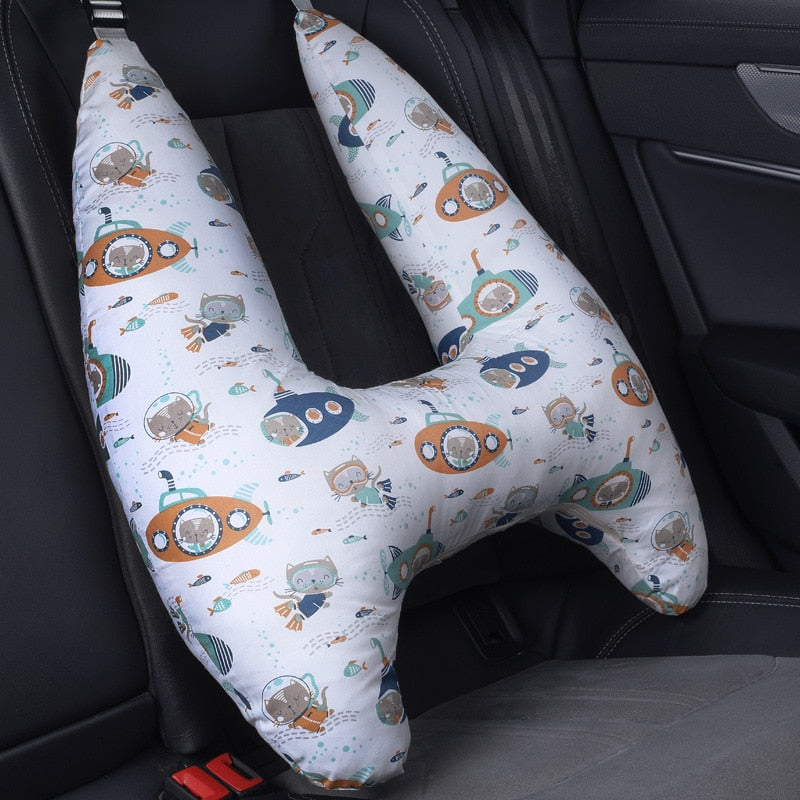 Cute Animal Pattern Infant Car Pillow