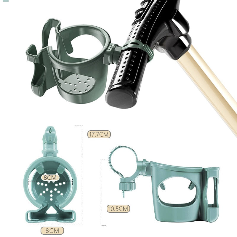 Strap-on Stroller Mobile Cup Holder