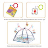 Deluxe Baby Play Gym with Hanging Toys and Soft Activity Mat