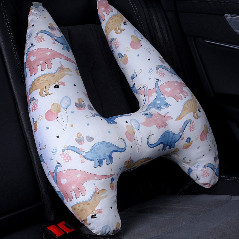 Cute Animal Pattern Infant Car Pillow