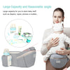 LunaFlex™ 6-in-1 Ergonomic Baby Carrier Backpack – Breathable Mesh Hipseat Infant Carrier (0–36 Months)