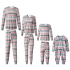 Festive Snowflake Family Matching Pajamas Set