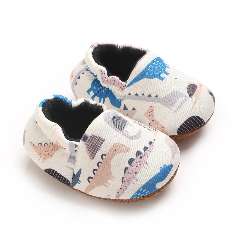 TinyPaws Animal Baby Crib Shoes | Soft Sole Non-Slip Newborn Booties 0-18M