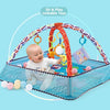 Deluxe Baby Play Gym with Hanging Toys and Soft Activity Mat