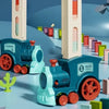 Domino Train Set for Kids with Light and Sound