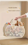 Foldable Mesh Toy Storage Basket