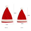 Christmas Knit Santa Hat for Kids and Adults