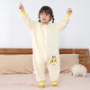 Warm Flannel Kids Sleepsack Pyjamas with Cute Cartoon Animal Prints