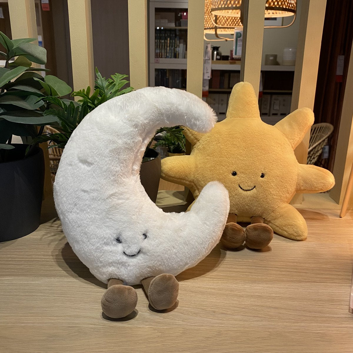 Sun & Moon Plush Pillow