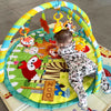 Deluxe Baby Play Gym with Hanging Toys and Soft Activity Mat
