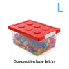 Colorful Stackable Building Block Storage Boxes