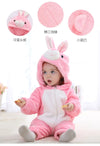 Kids Animal Onesie Pyjamas for Warm Winter Nights & Cozy Playtime