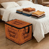 Halloween Storage Box - Spooky Stuff Organiser Bin with Lid