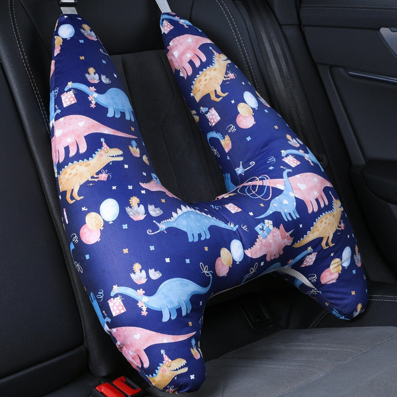 Cute Animal Pattern Infant Car Pillow