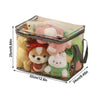 Clear PVC Toy Storage Box – Waterproof Foldable Organizer