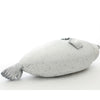 Blob Seal Plush Pillow - Soft Round Stuffed Seal Toy for Kids