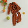 Pumpkin Face Baby/Infant Sweatshirt & Pants