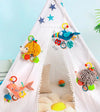 Soft Plush Animal Rattle Toy | Teething & Crib Hanging Toy for Infants