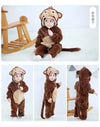 Kids Animal Onesie Pyjamas for Warm Winter Nights & Cozy Playtime