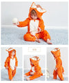 Kids Animal Onesie Pyjamas for Warm Winter Nights & Cozy Playtime