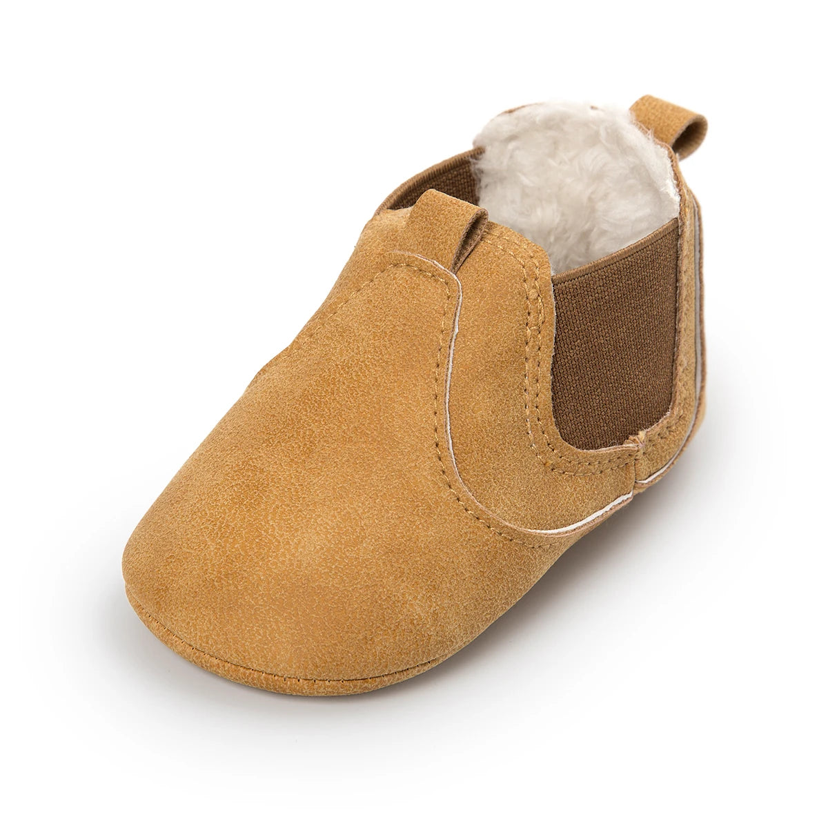 LittleStep Vintage Baby Booties | Warm Anti-Slip Soft Sole Infant Shoes 0-18M