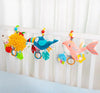 Soft Plush Animal Rattle Toy | Teething & Crib Hanging Toy for Infants