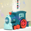 Domino Train Set for Kids with Light and Sound