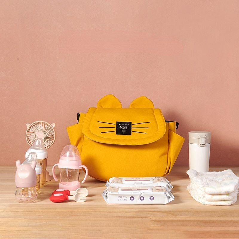 Cat Design Baby Bag