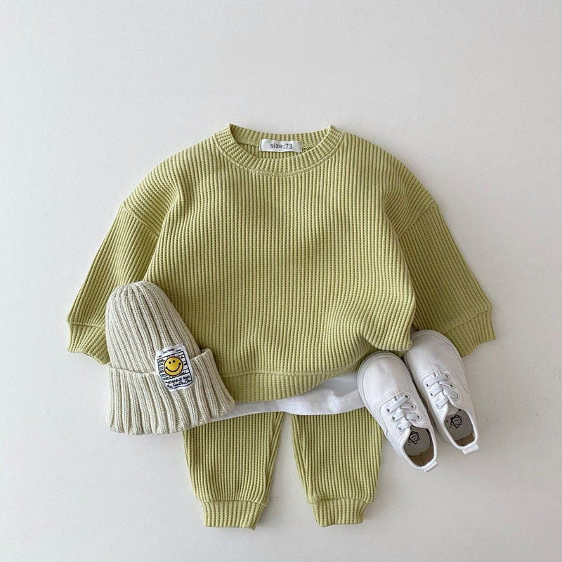 Waffle Baby Clothing Set
