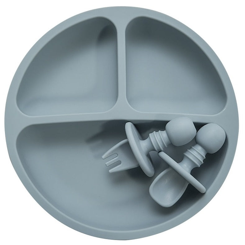 Solid Silicone Plate Set