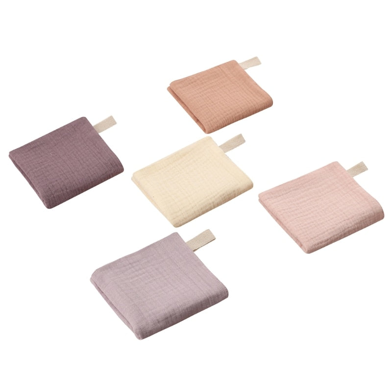 Baby Square Towels Set (5 Pieces)