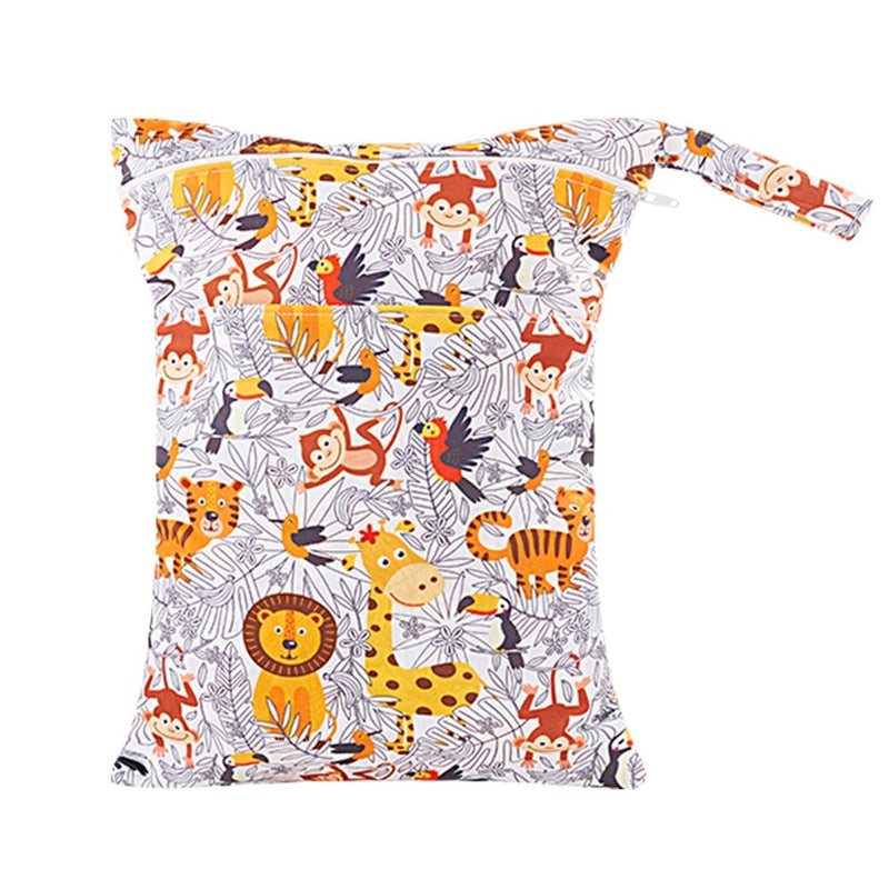 Double Pocket Waterproof Diaper Bag