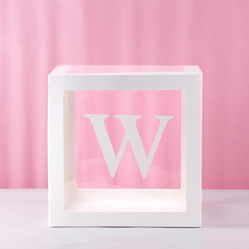 Transparent Baby Name Letter Box