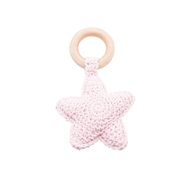 Crochet Pattern Wooden Teether