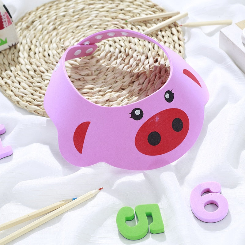 Cartoon Baby Shower Cap