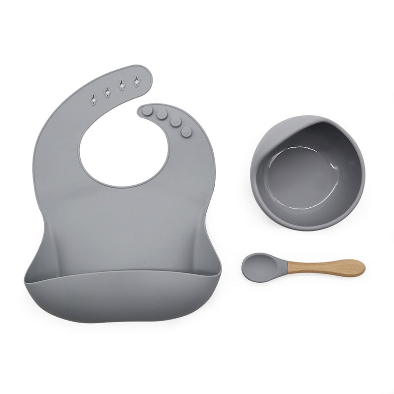 Silicone Suction Cup Bowl Set