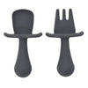 Mini Silicone Baby Spoon & Fork