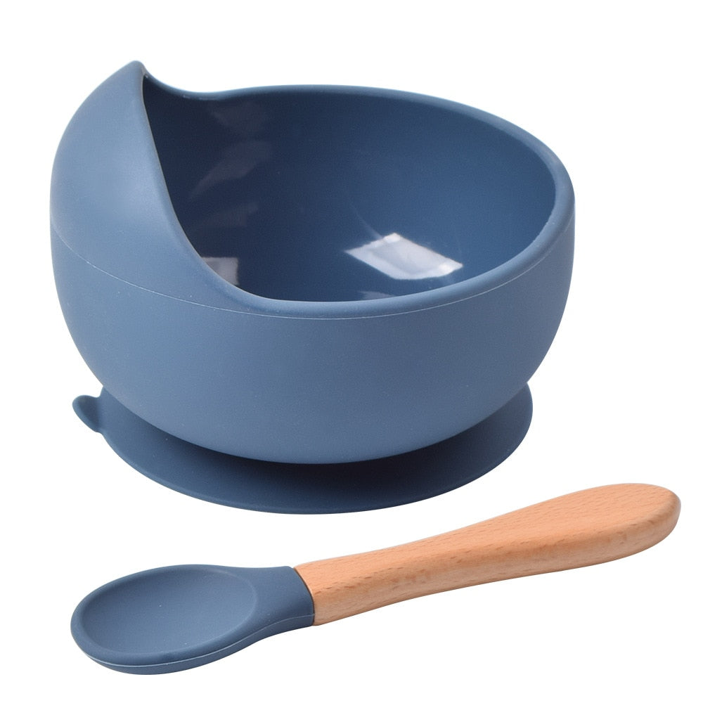 Silicone Baby Feeding Bowl