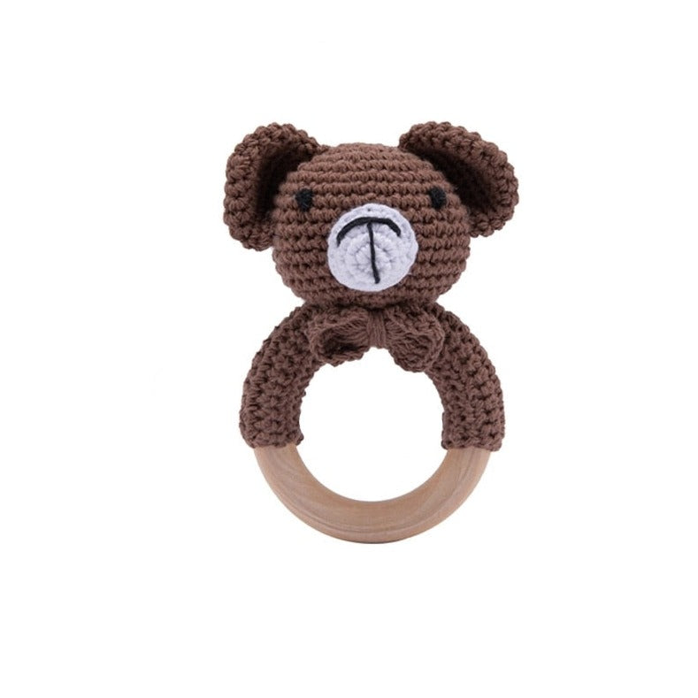 Crochet Pattern Wooden Teether