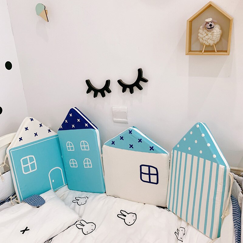 Cartoon House Baby Bumper
