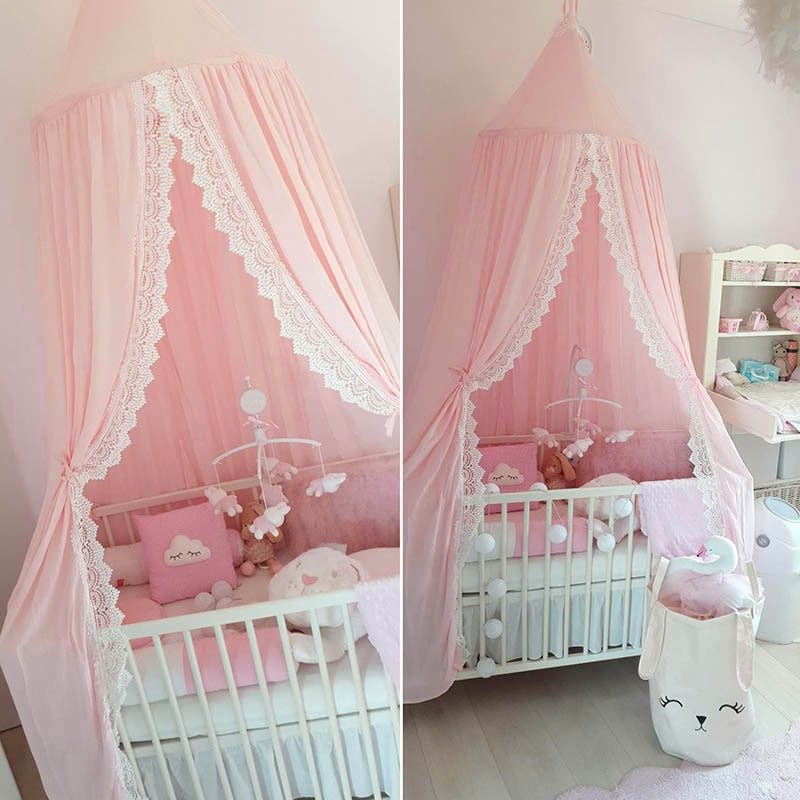 Round Hanging Baby Canopy
