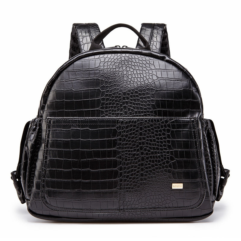 Leather Baby Backpack