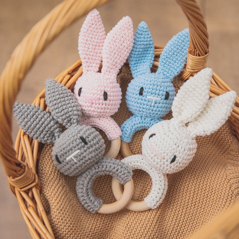 Crochet Pattern Wooden Teether