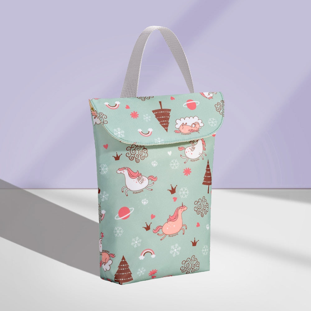 Colourful Reusable Nappy/Diaper Bag