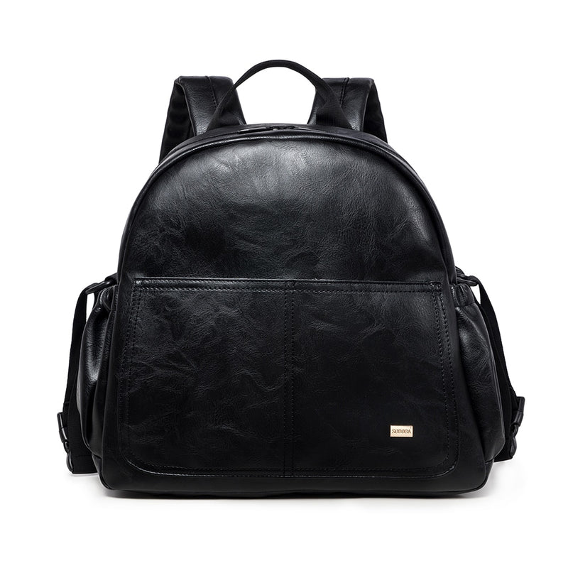 Leather Baby Backpack