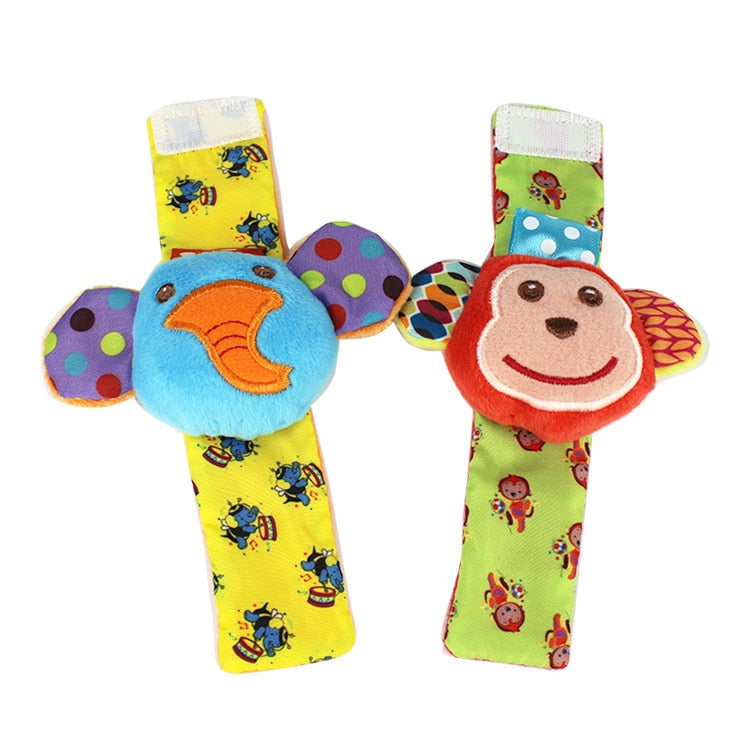 Wristband Animal Rattle Toy