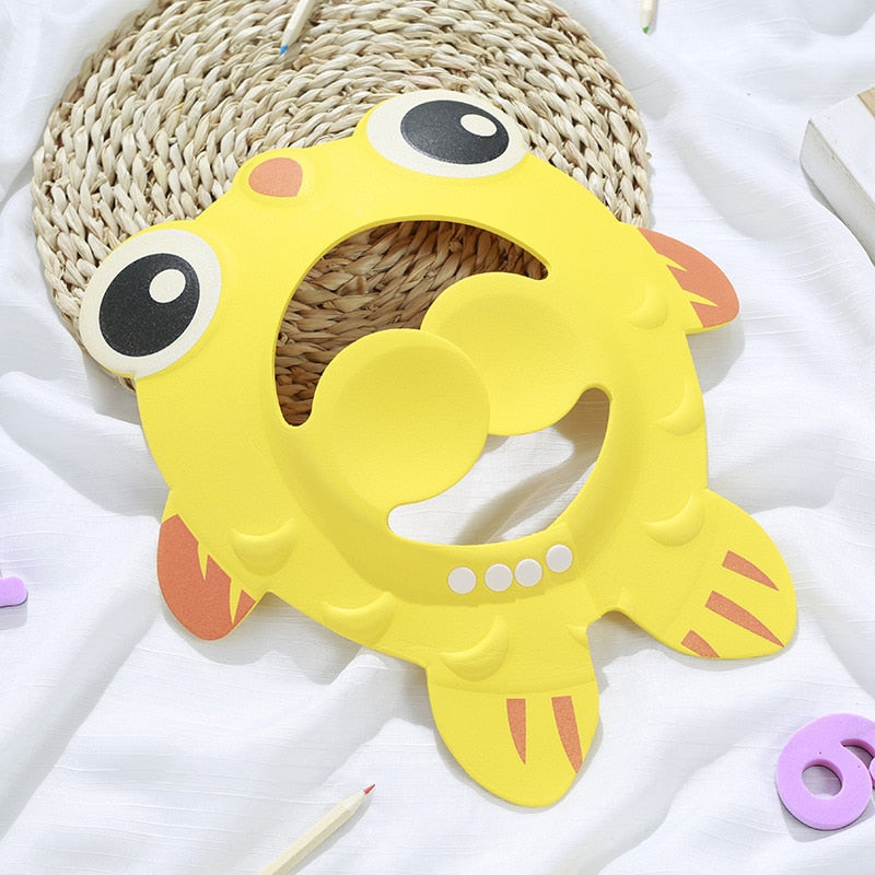 Cartoon Baby Shower Cap