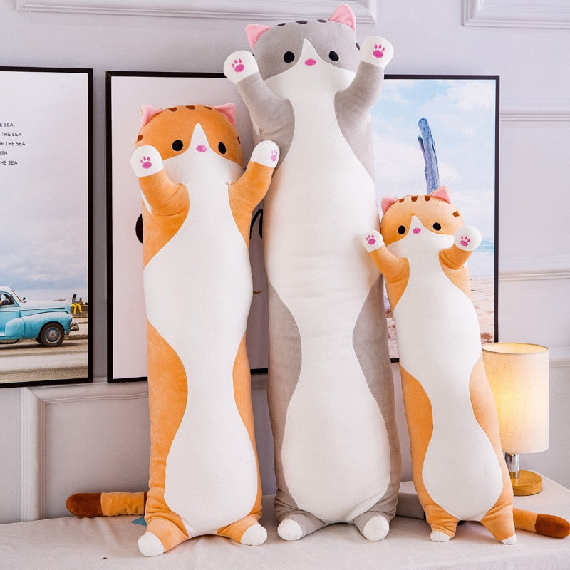 Long Cat Plush Pillow