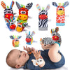 Animal Rattle Baby Socks